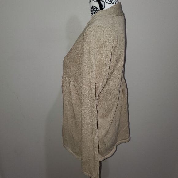 White stag women's medium cardigan. The color is labeled as brown stone. - Picture 3 of 8